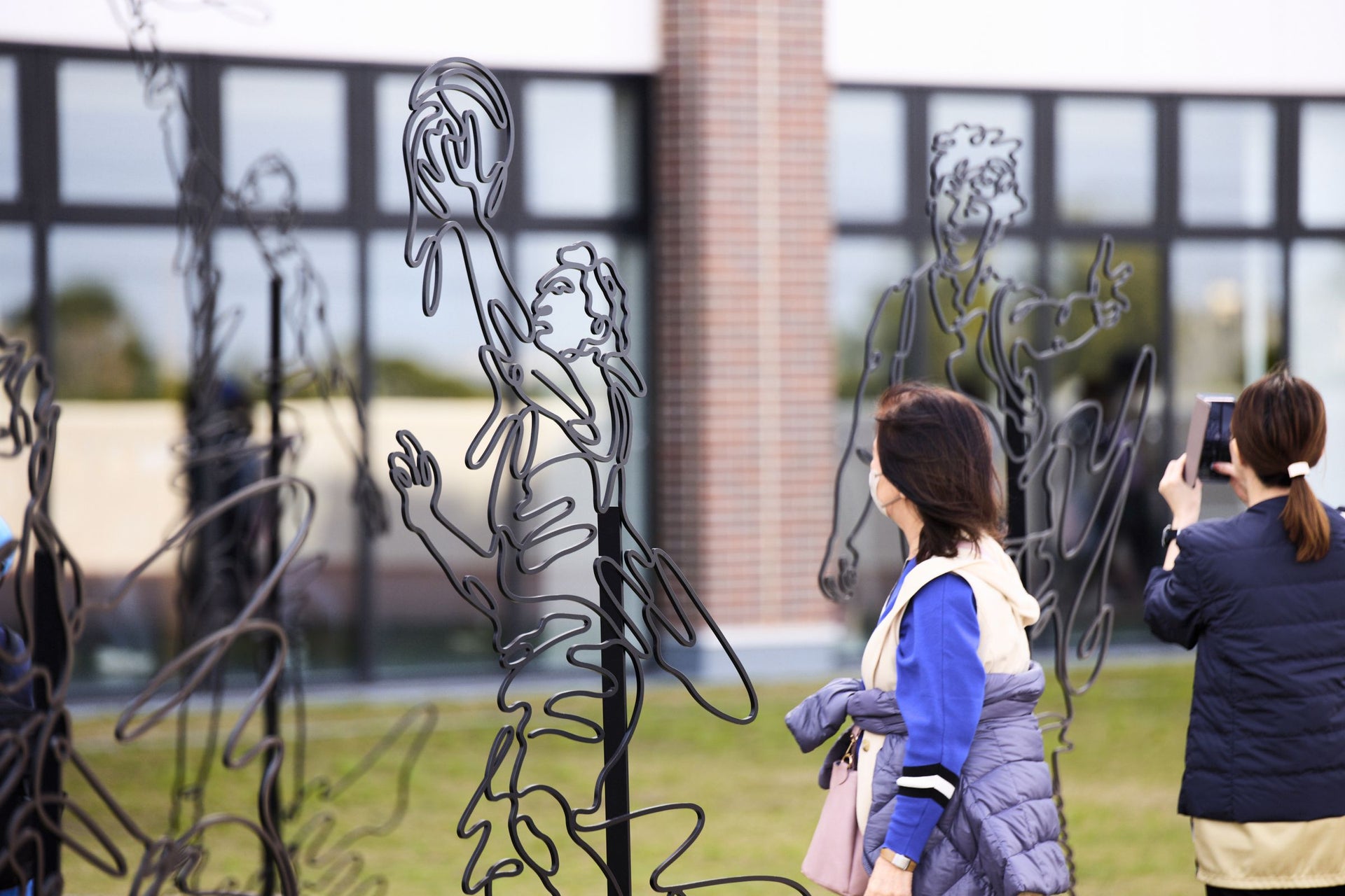 B.LEAGUE ALL-STAR GAME WEEKEND 2024 IN OKINAWA LINEART MONUMENT